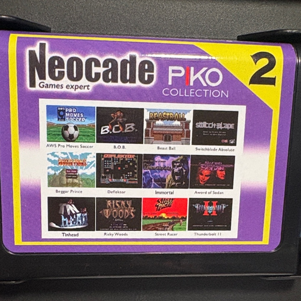 Neocade MD200 Portable MD Console - Black/Purple- NEW in Box - Picture 7 of 7